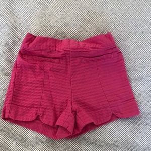 Janie and Jack pink shorts